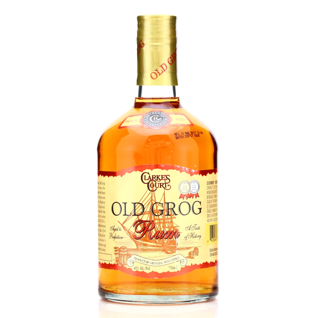 Clarke's Court Old Grog 75cl / US Import