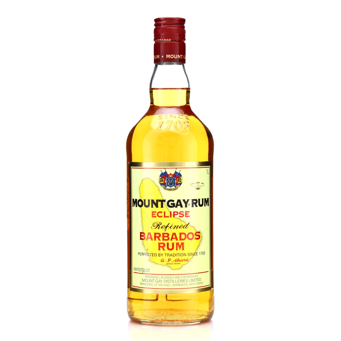 Mount Gay Eclipse 1 Litre circa 1980s