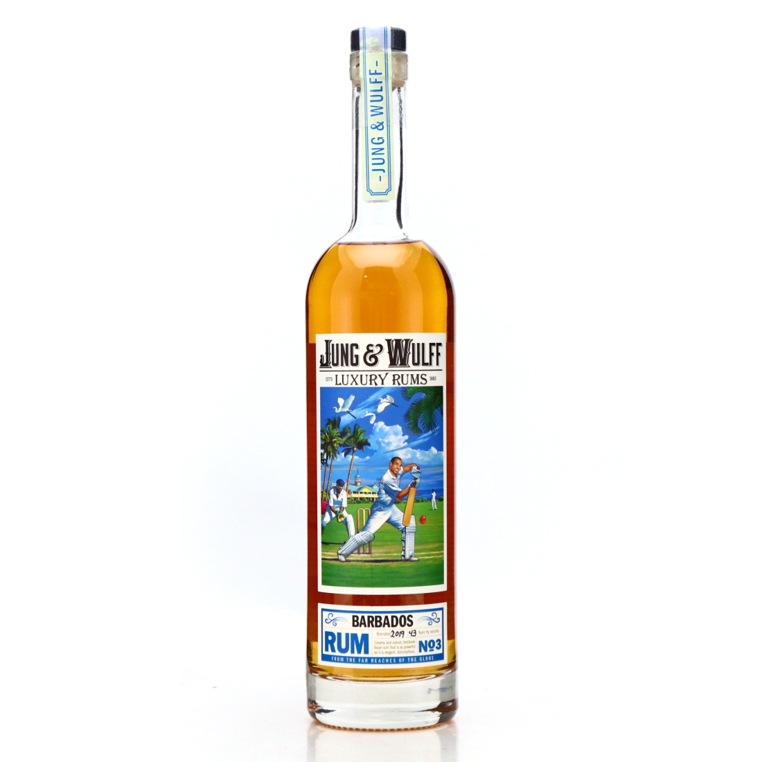 Jung and Wulff Barbados Luxury Rum 75cl / US Import