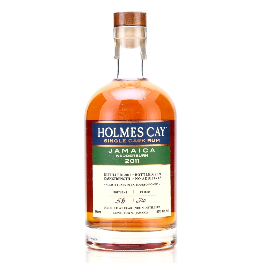 Clarendon 2011 Holmes Cay 10 Year Old Wedderburn 75cl / US Import
