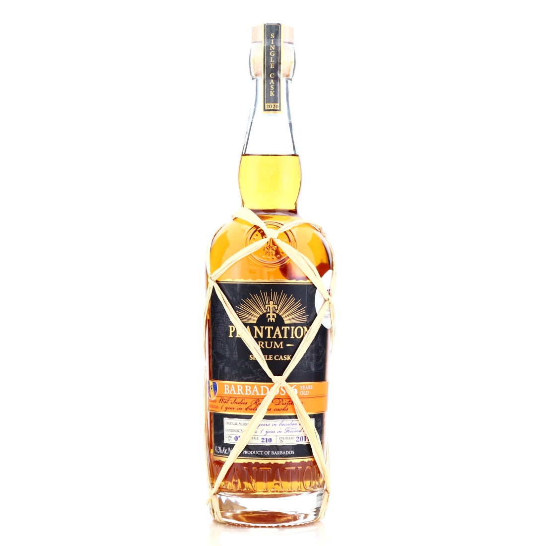 WIRD 2014 Plantation 6 Year Old Single Calvados Cask Finish #13 75cl / Gordon's