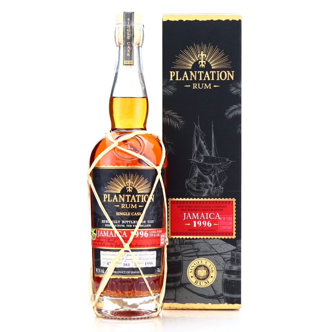 Long Pond ITP HJC 1996 Plantation Single NY Distilling Cask Finish #7