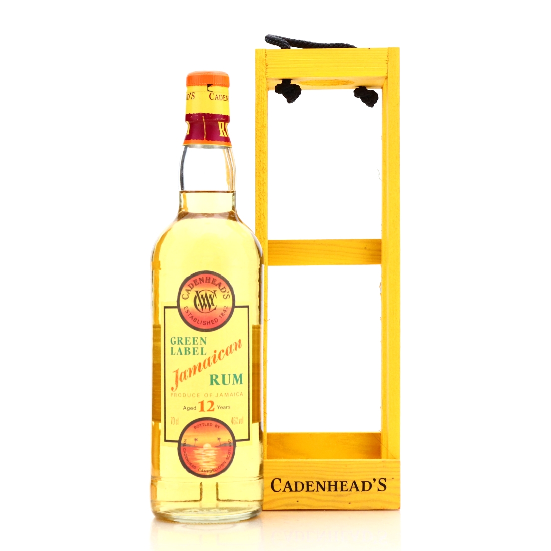 Jamaican Rum 12 Year Old Cadenhead's Green Label