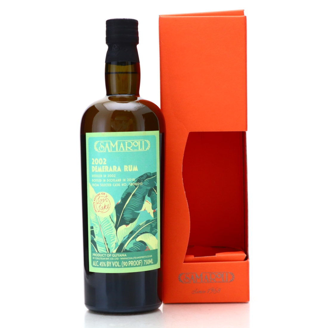 Demerara Rum 2002 Samaroli Single Cask #1800013 75cl / Lost Lake