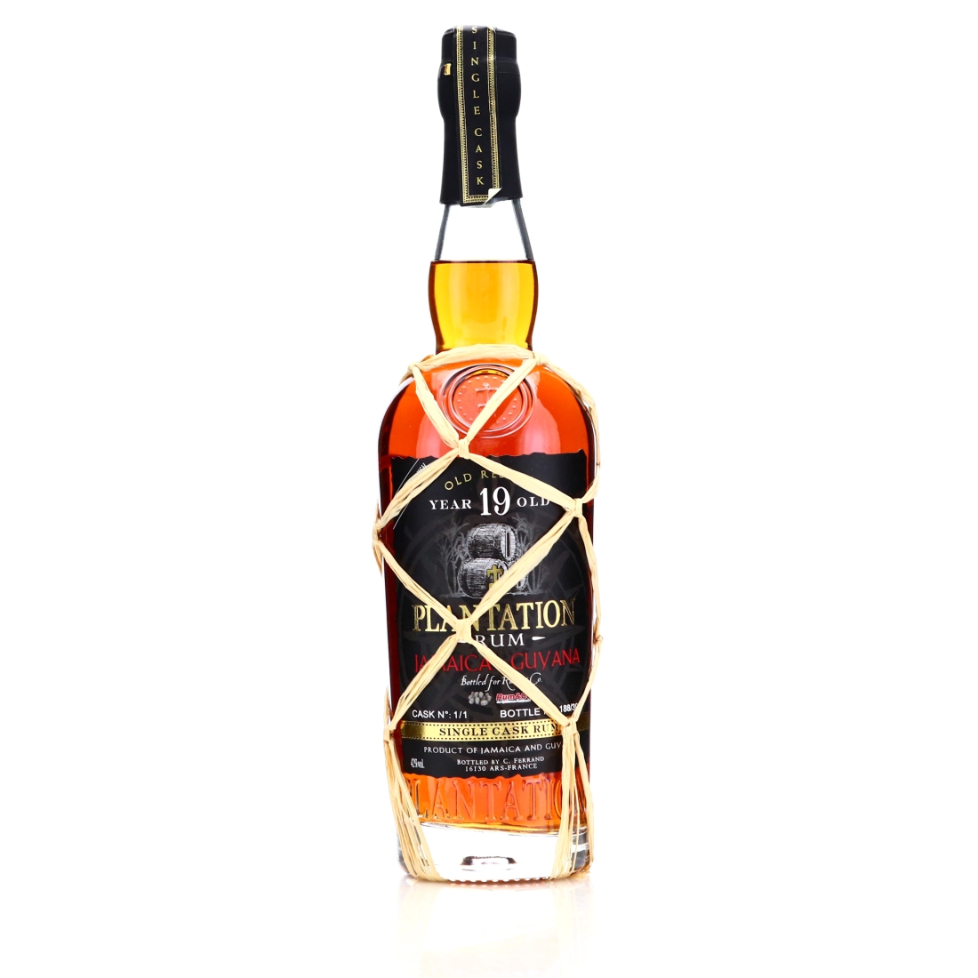 Jamaica-Guyana 19 Year Old Plantation Port Cask Finish #1 / Rum & Co