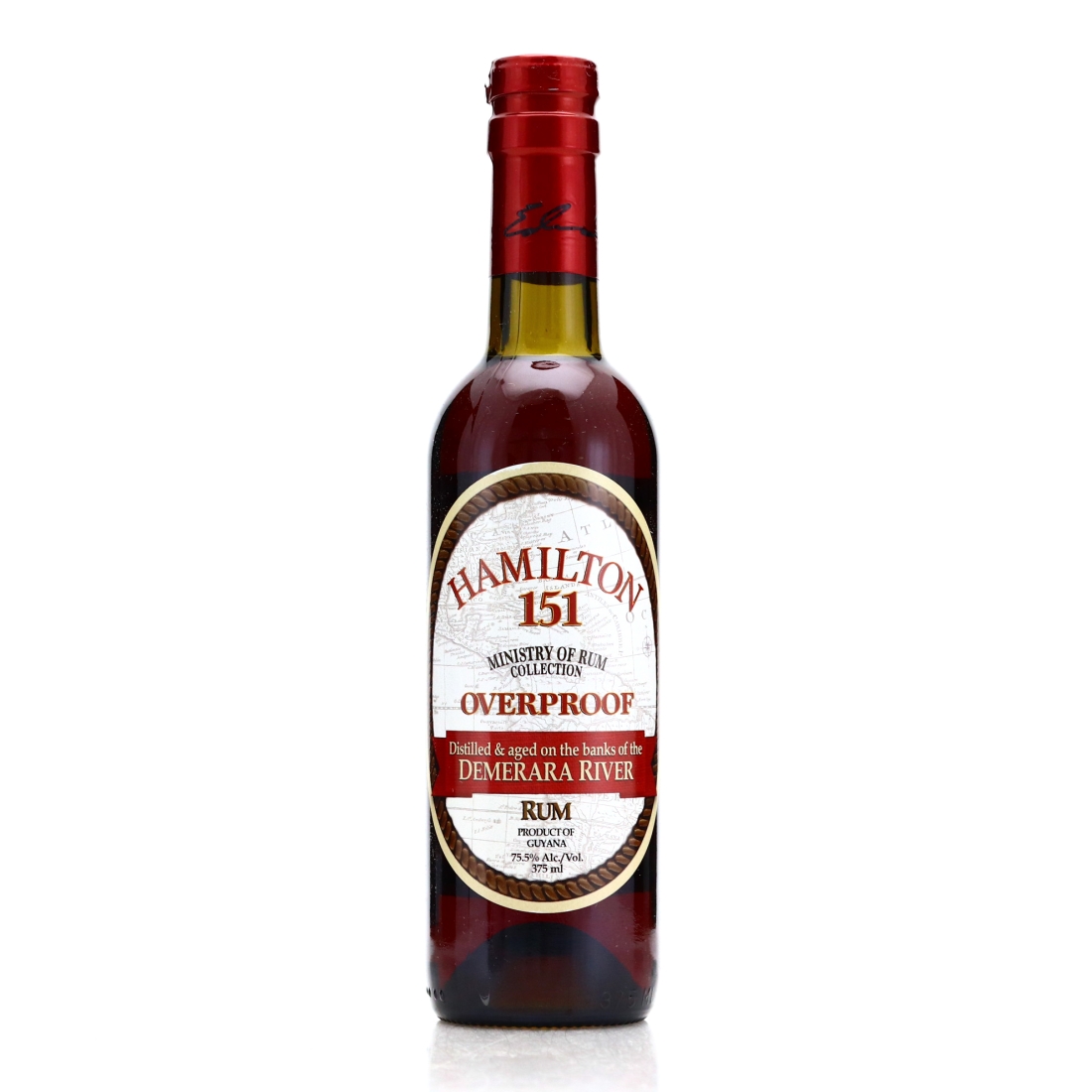 Hamilton 151 Overproof Demerara Rum 37.5cl / US Import