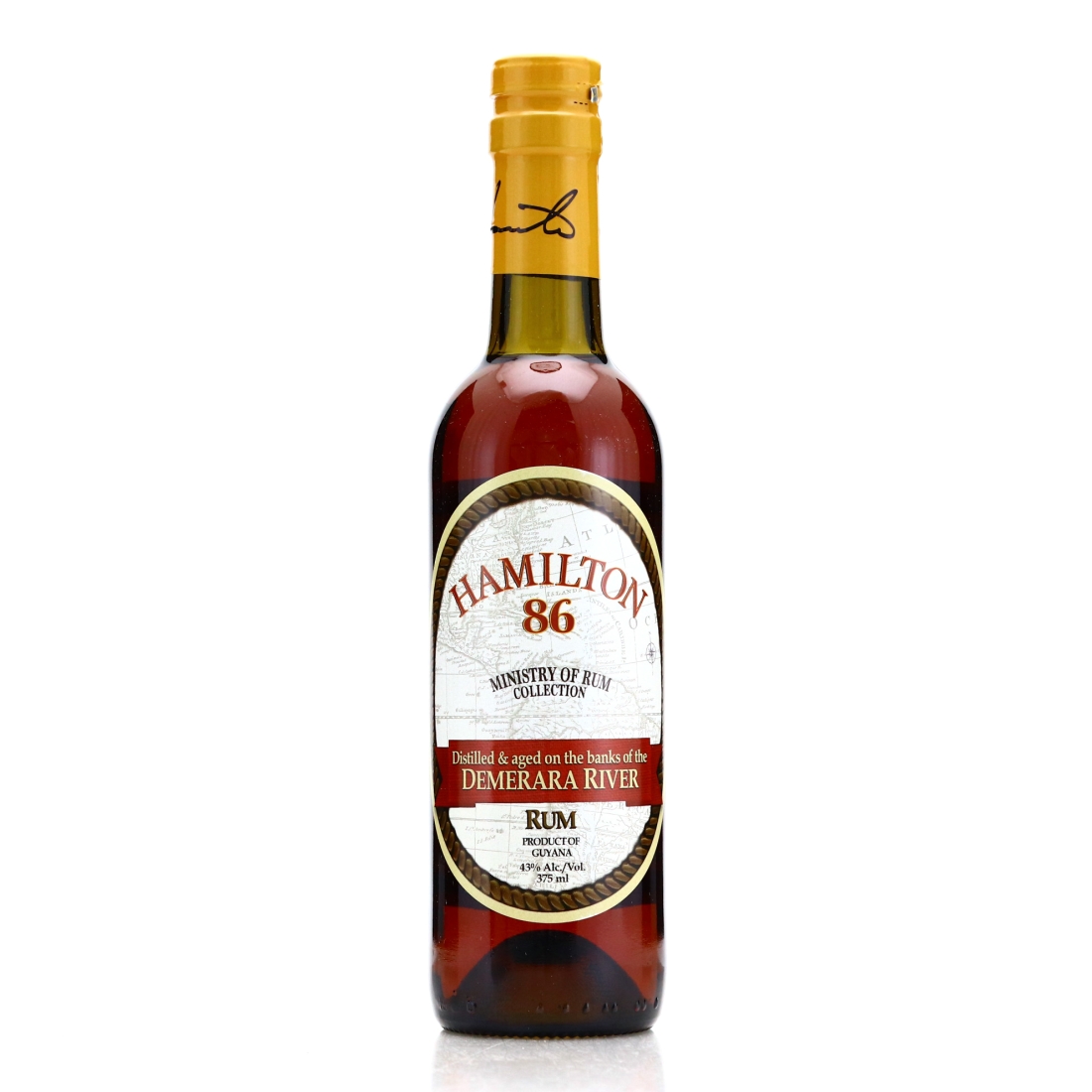 Hamilton 86 Demerara Rum 37.5cl / US Import