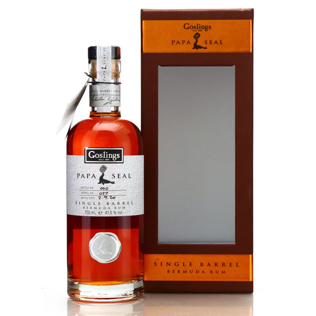 Goslings Papa Seal Single Barrel #027