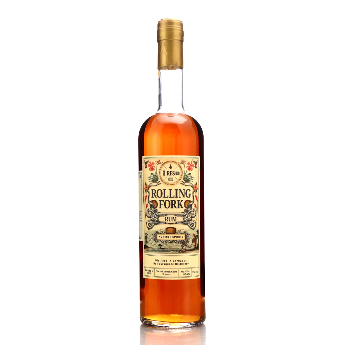 Foursquare 2008 Rolling Fork 11 Year Old / Gordon's