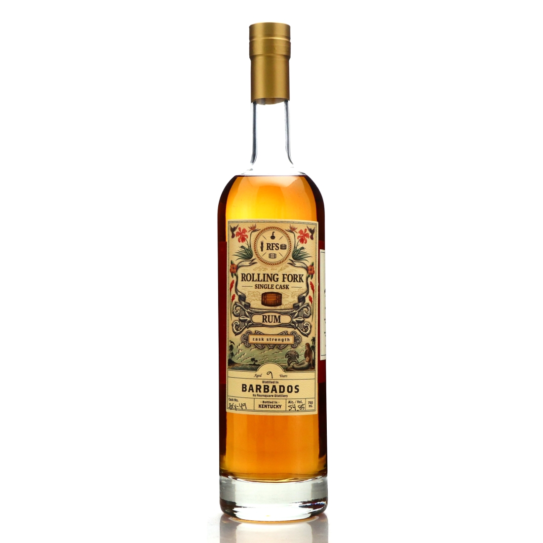 Foursquare 2008 Rolling Fork 9 Year Old / Seelbach's