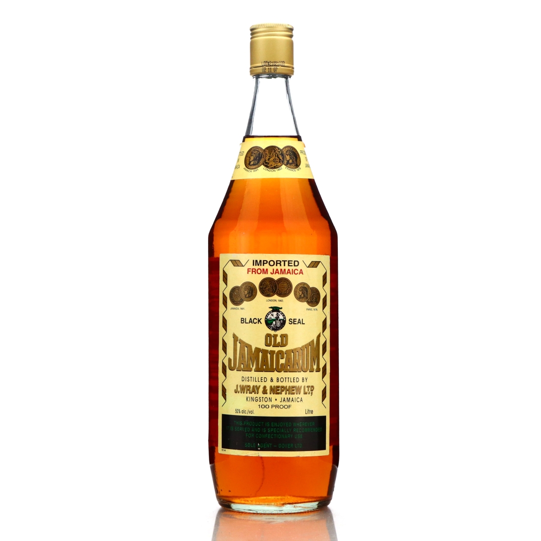 Wray and Nephew Black Seal Old Jamaica Rum 1 Litre