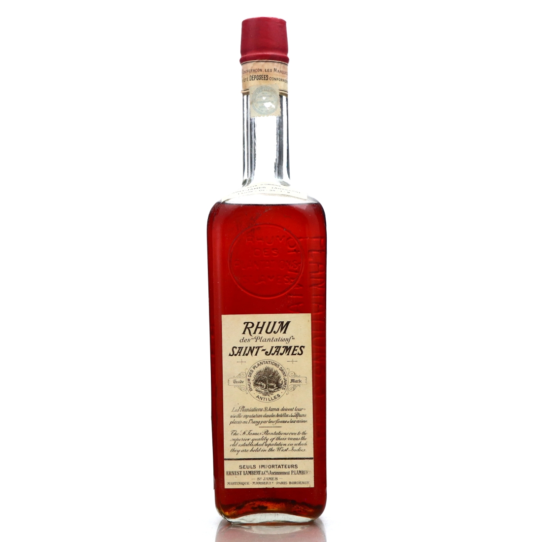 Saint James Rhum Vieux circa 1940s