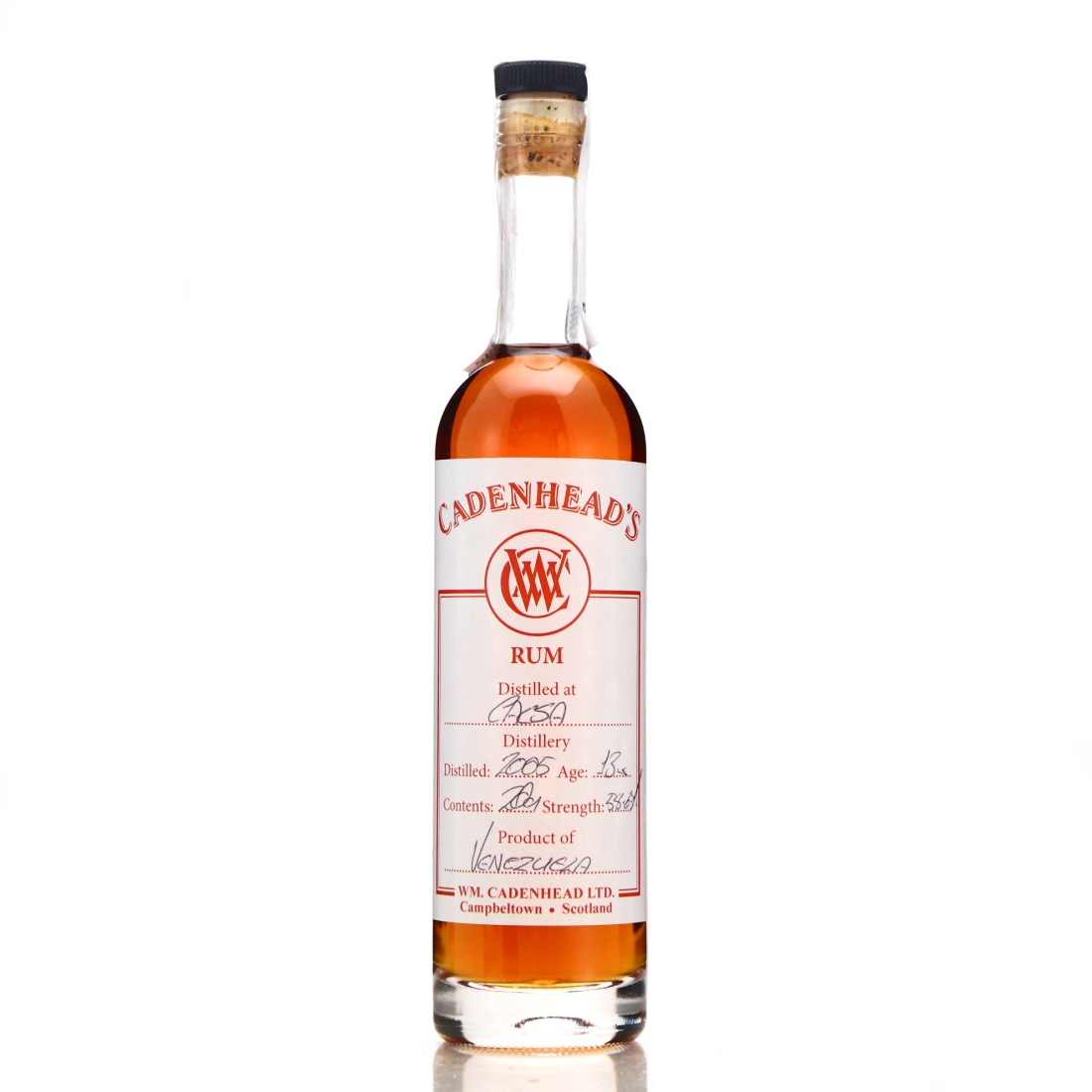 CACSA 2005 Cadenhead's 13 Year Old 20cl