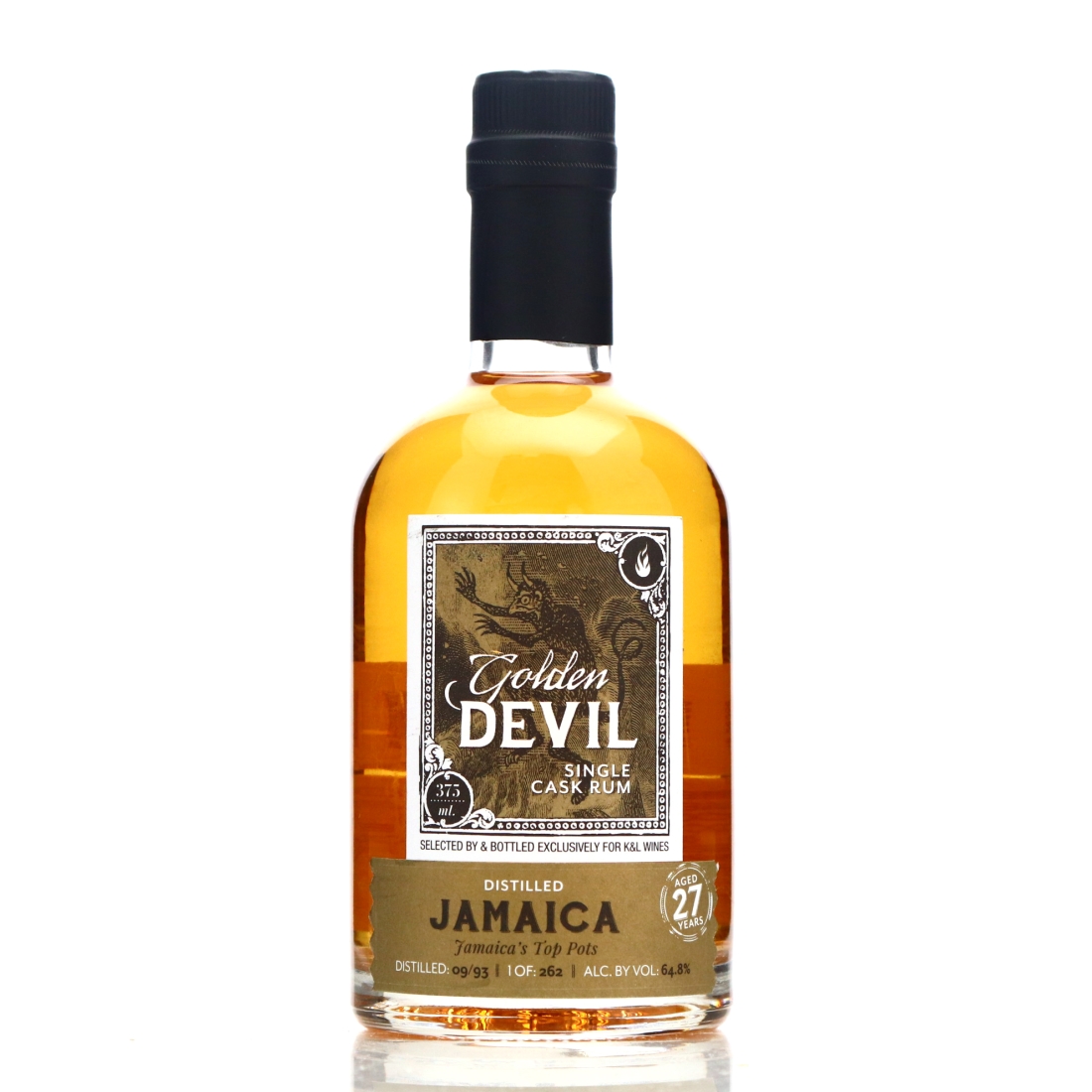 Jamaica's Top Pots 1993 Golden Devil 27 Year Old 37.5cl / K&L Wines
