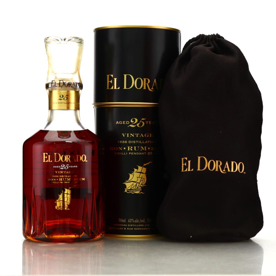 Image for El Dorado 1986 25 Year Old Special Reserve