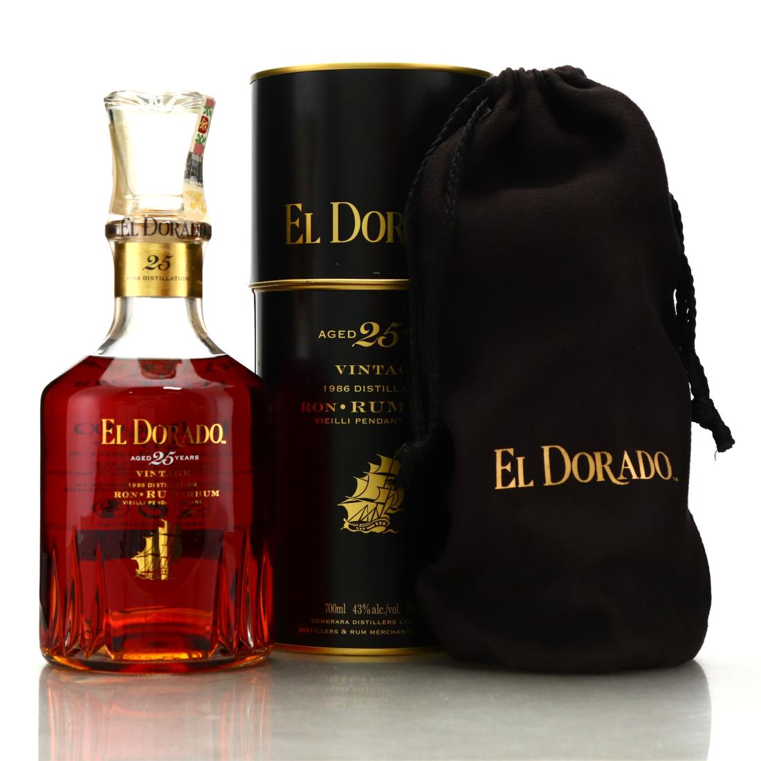 Image for El Dorado 1986 25 Year Old Special Reserve