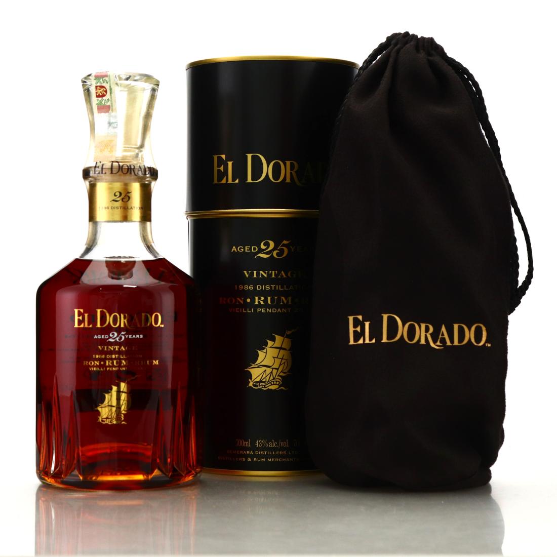 Image for El Dorado 1986 25 Year Old Special Reserve