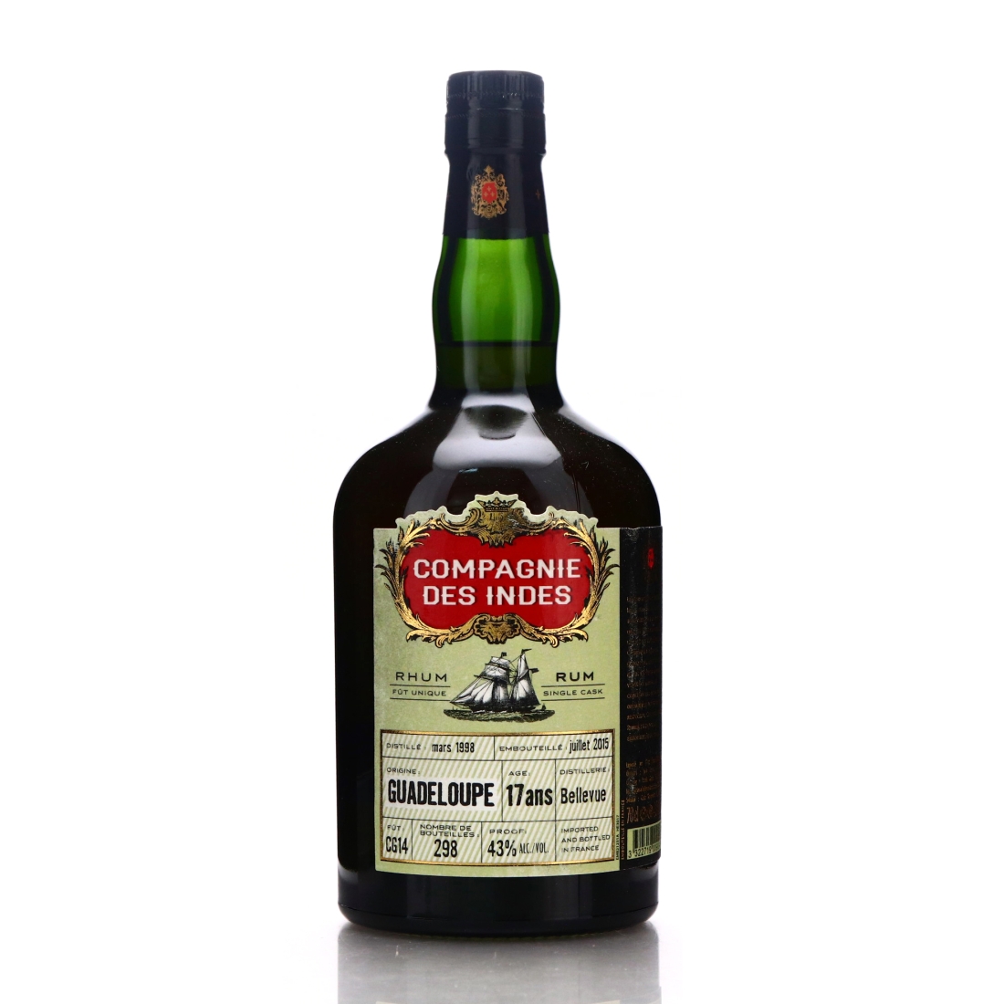 Bellevue 1998 Compagnie des Indes 17 Year Old