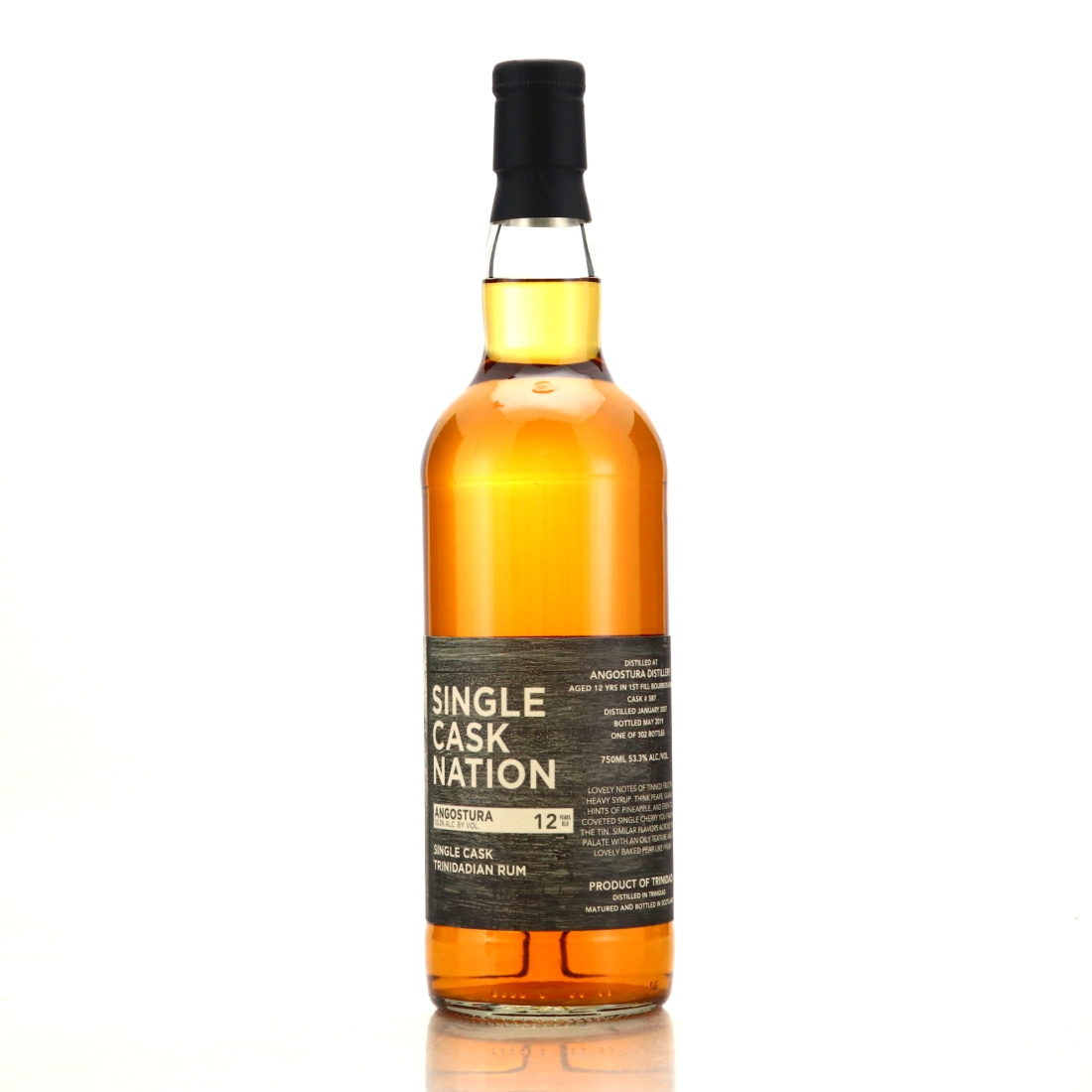 Angostura 2007 Single Cask Nation 12 Year Old 75cl / US Import