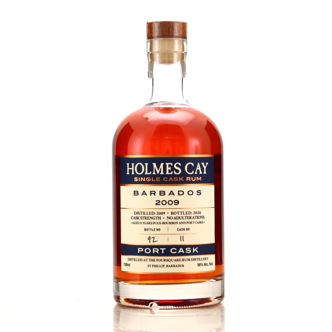 Foursquare 2009 Holmes Cay 11 Year Old Port Cask 