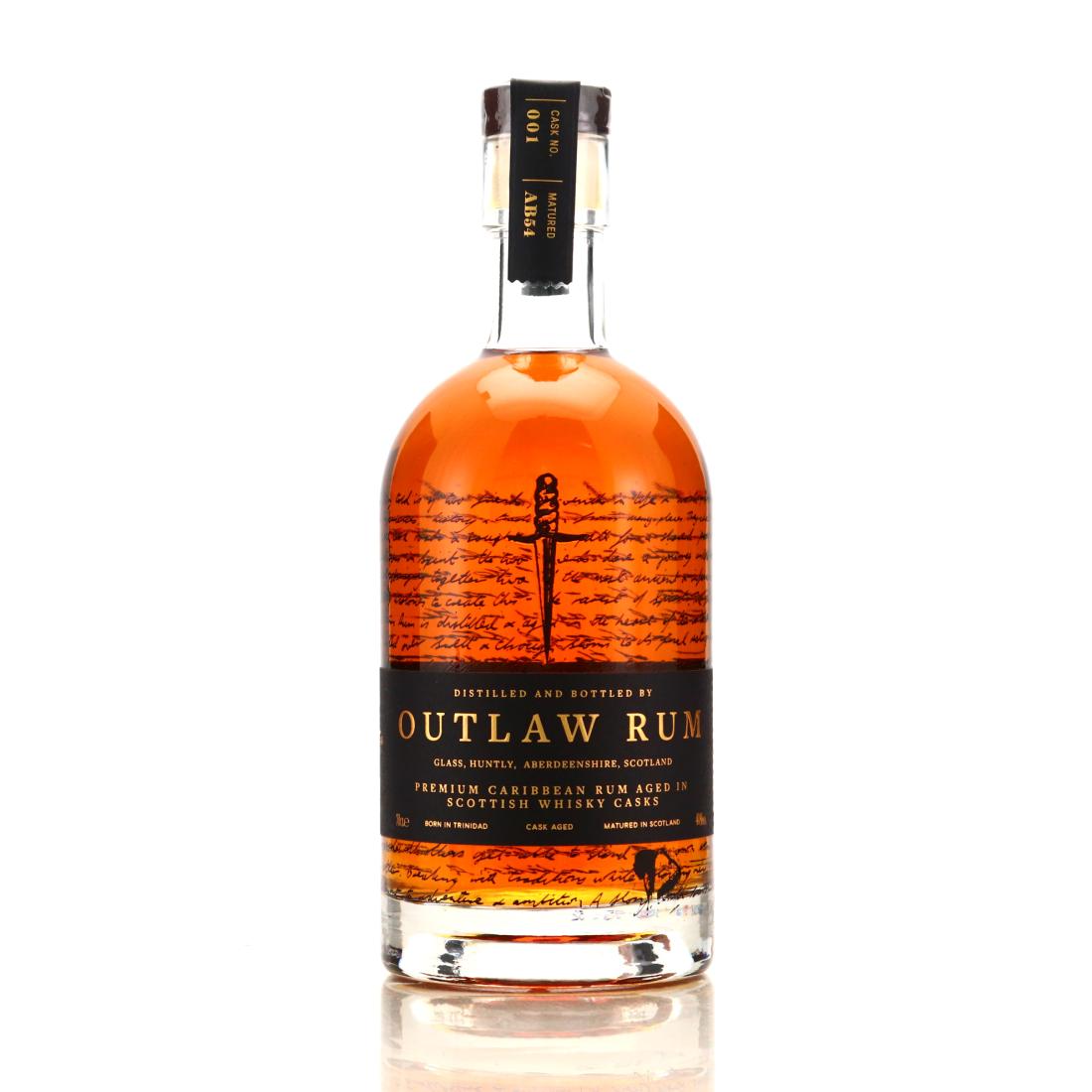 Outlaw Rum Scottish Whisky Cask 2019 Release Rum | Rum Auctioneer