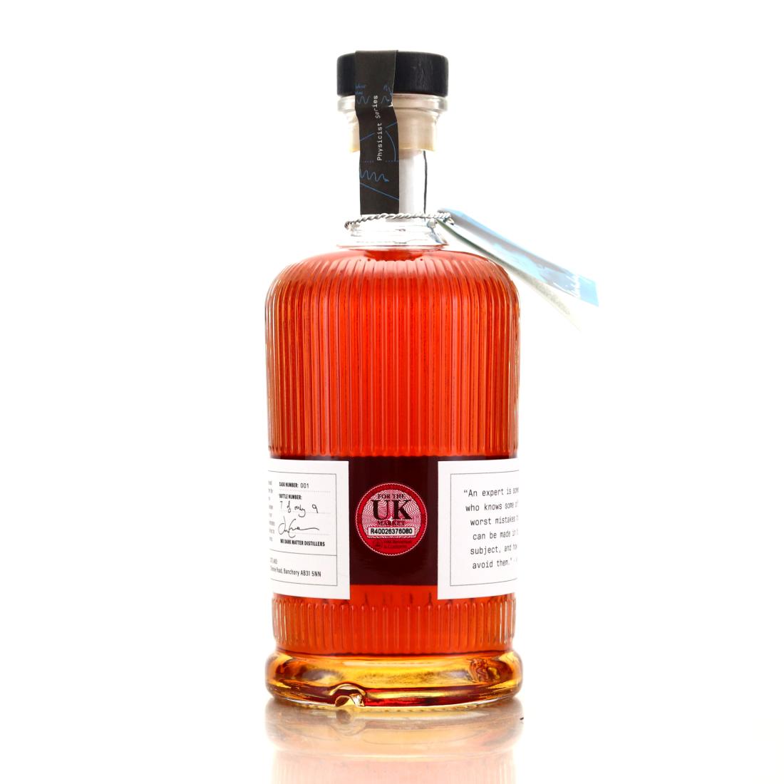 Image for Dark Matter Inaugural Release: Physicist Series 'Heisenberg' / Bottle #007