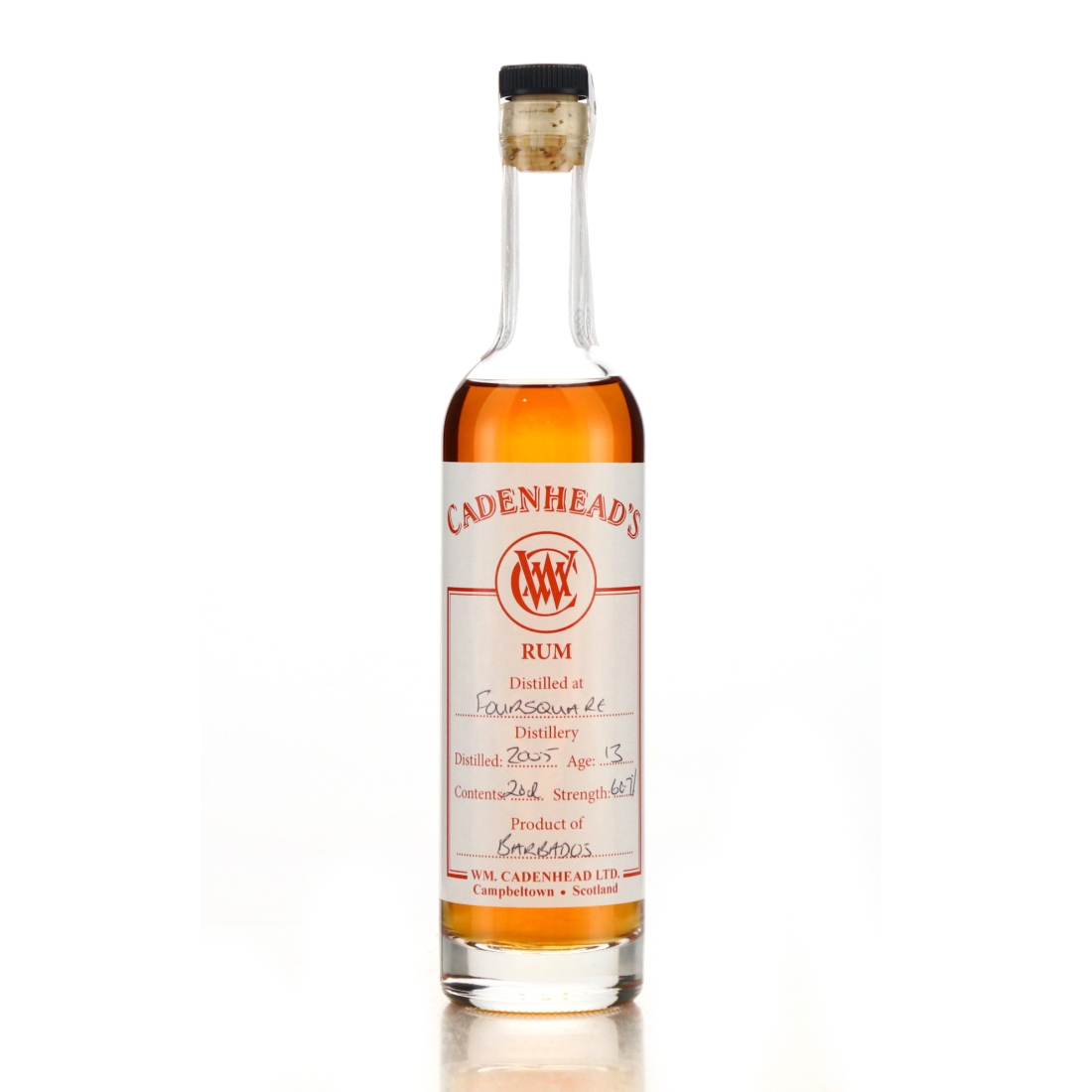Foursquare 2005 Cadenhead's 13 Year Old 20cl