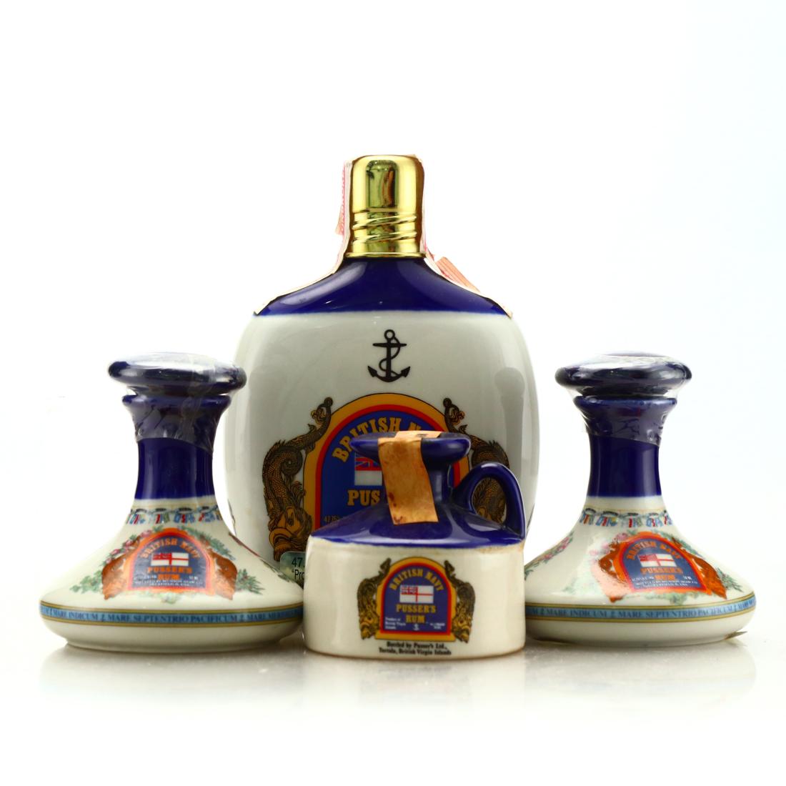 Pusser's British Navy Rum 20cl with 3 x Miniature