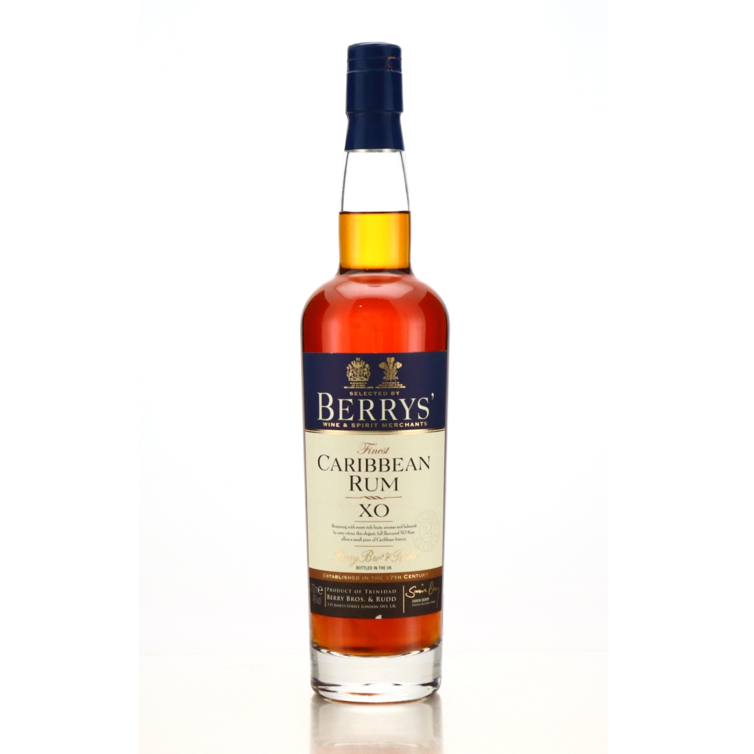 Caribbean Rum XO Berry Brothers and Rudd