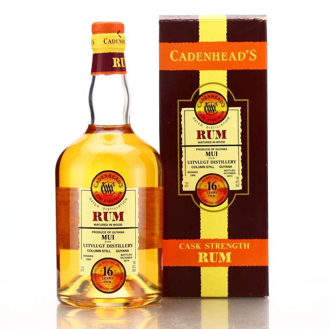 Uitvlugt MUI 1998 Cadenhead's 16 Year Old