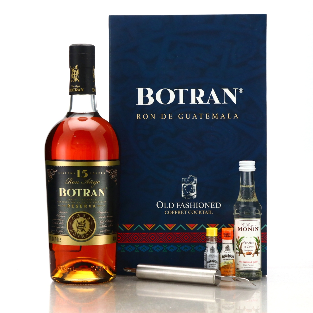 Botran 15 Sistema Solera Coffret Cocktail Gift Set