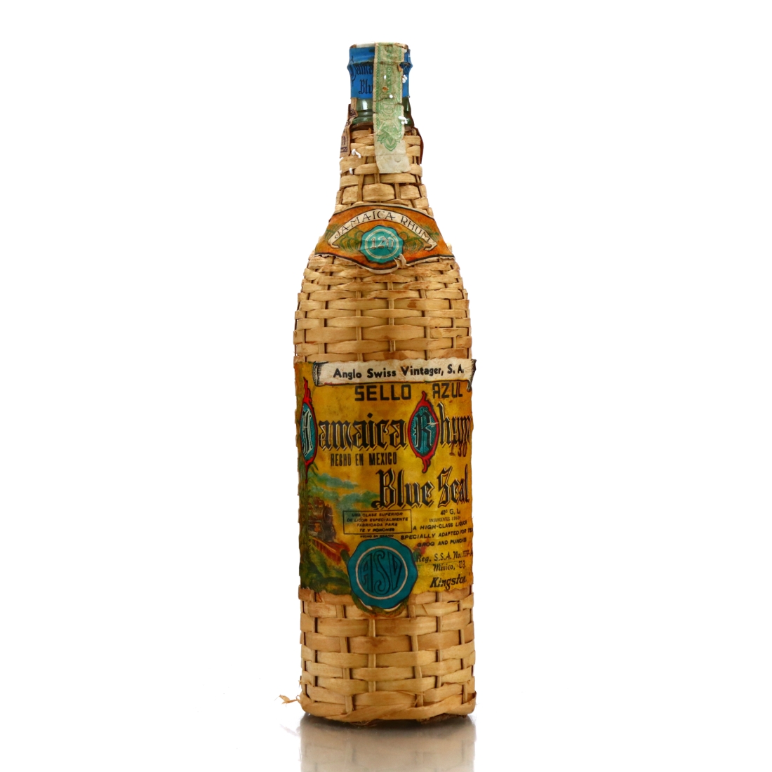 Sello Azul Blue Seal Jamaica Rum 1950/60s