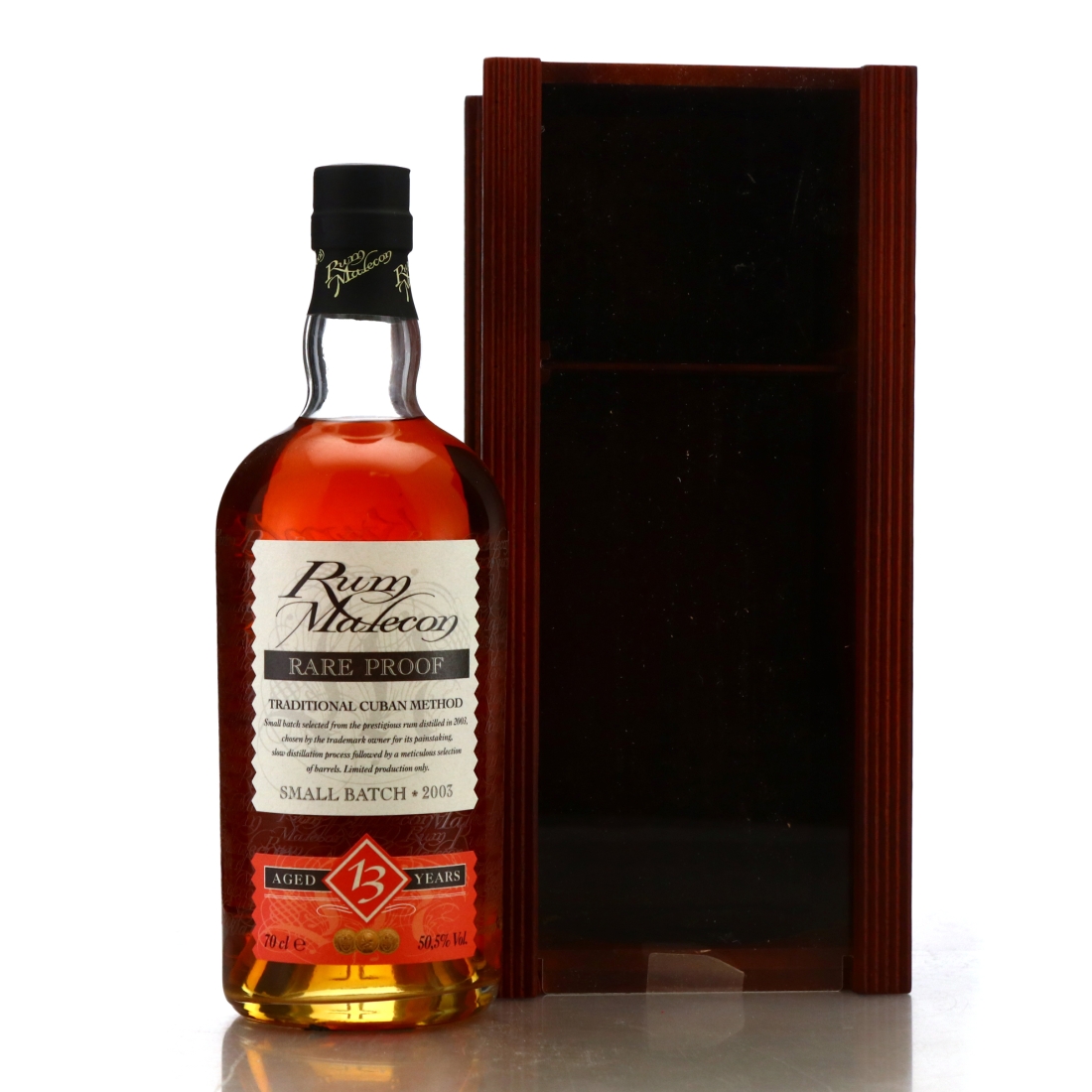 Malecon 2003 Rare Proof 13 Year Old