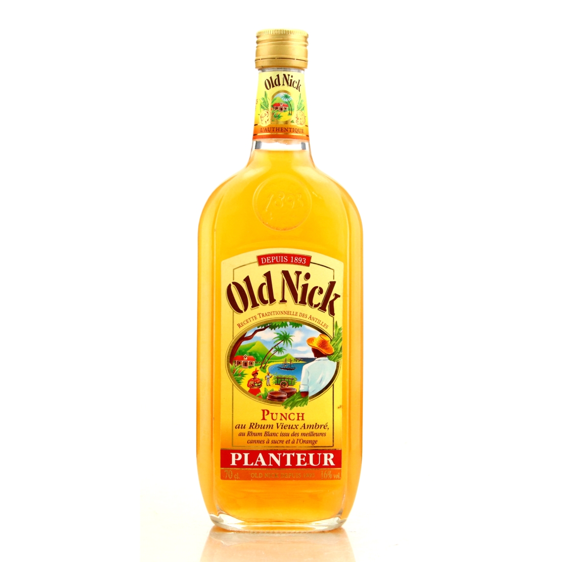 Old Nick Depuis Punch Au Rhum Vieux Ambre