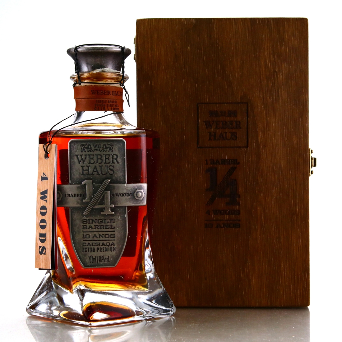 Weber Haus 10 Year Old Single Barrel Cachaca