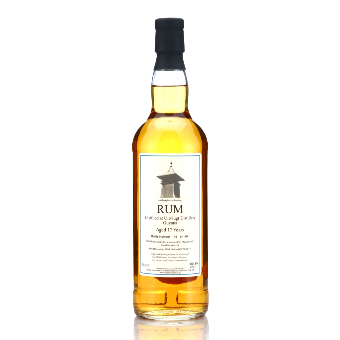 Port Mourant MPM 1999 Whisky Broker 17 Year Old