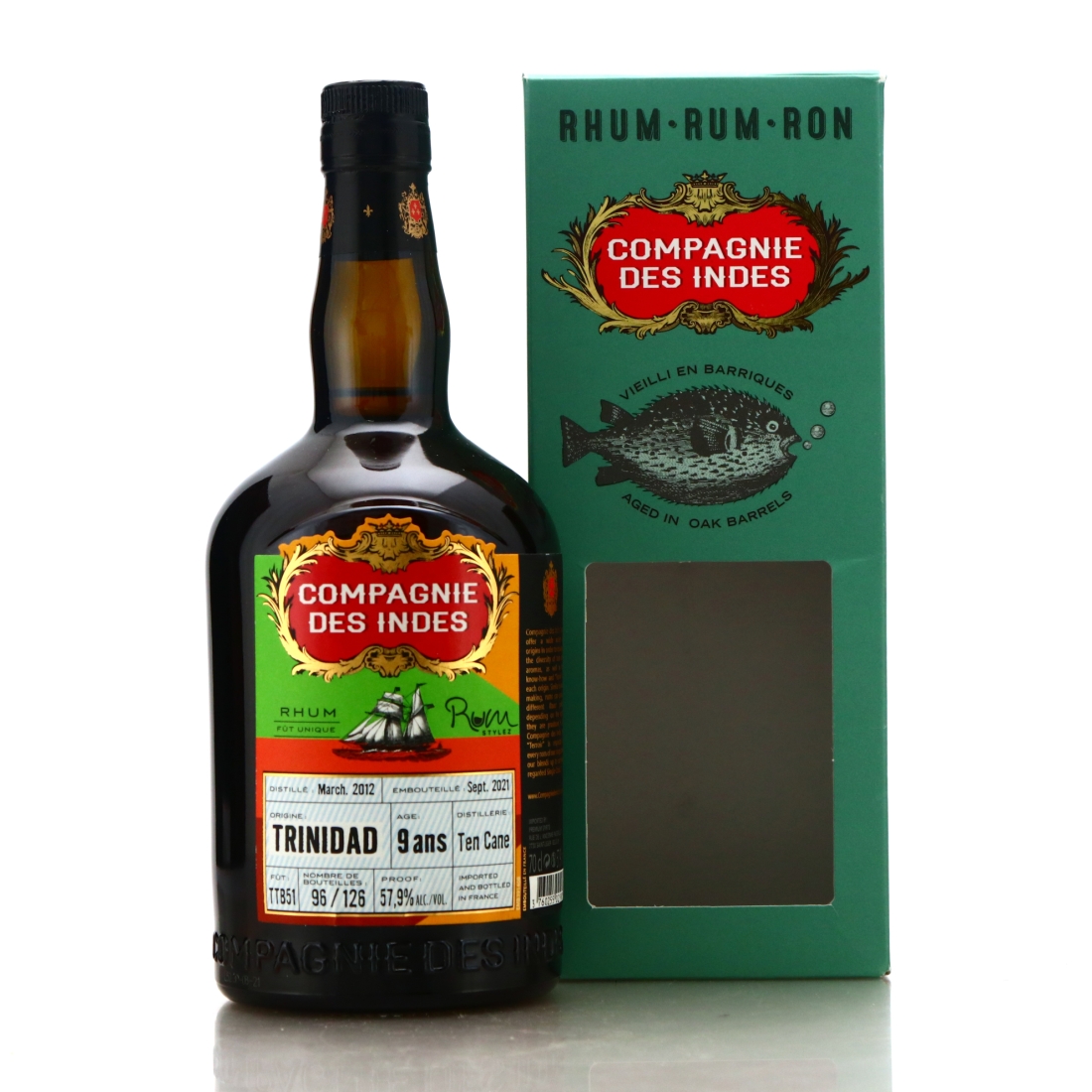 Ten Cane 2012 Compagnie des Indes 9 Year Old / Rum Stylez