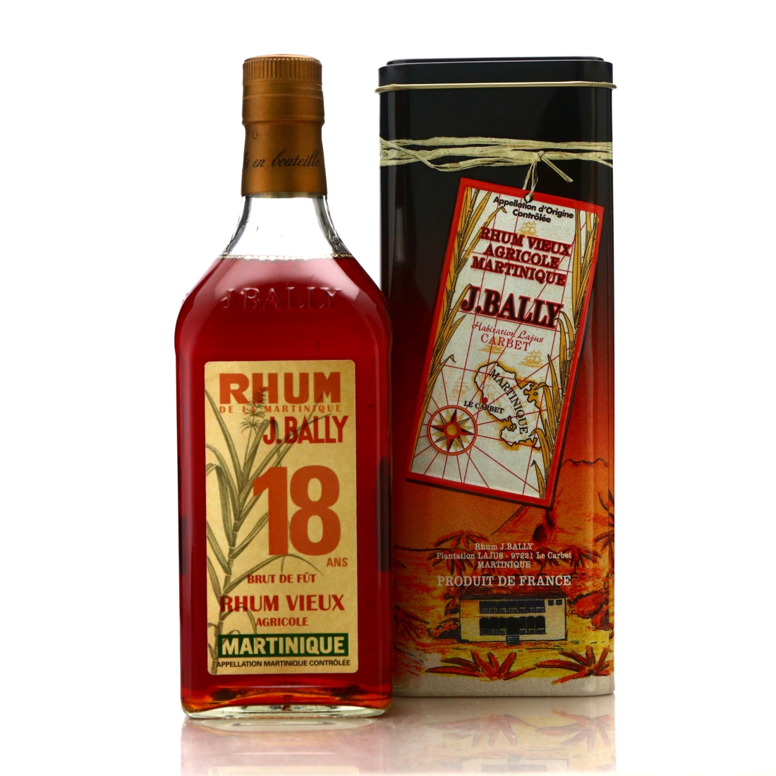 J. Bally 2000 Single Cognac Cask 18 Year Old / Corman Collins
