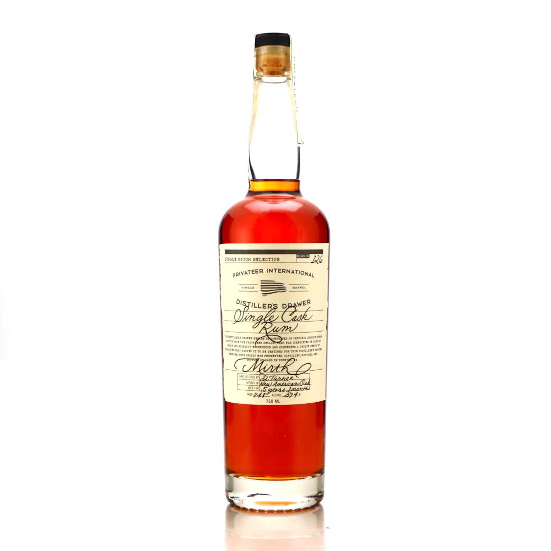 Privateer Distiller's Drawer #126 Single Cask 5 Year Old 'Mirth'