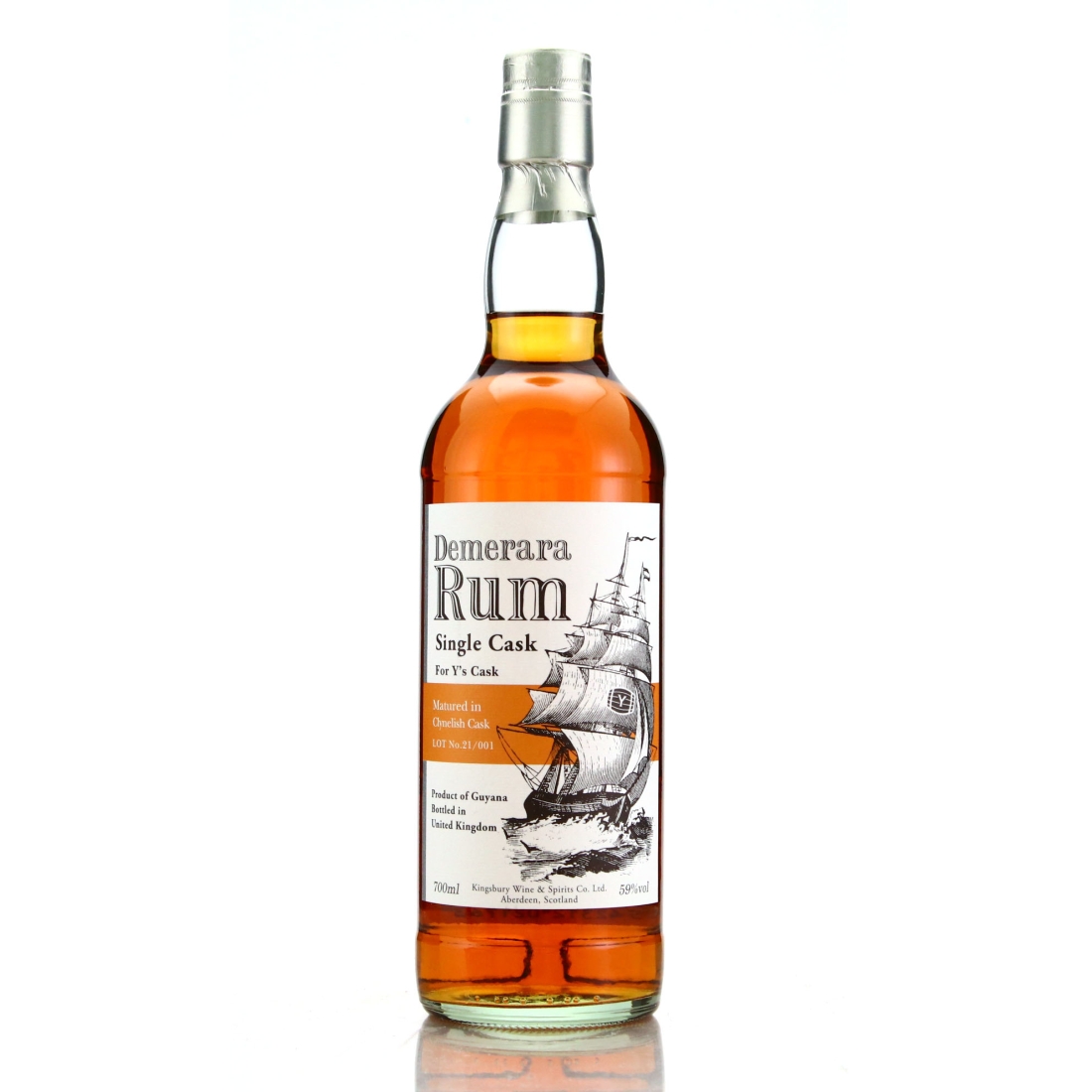 Demerara Rum Kingsbury ex-Clynelish Cask / Y's Cask