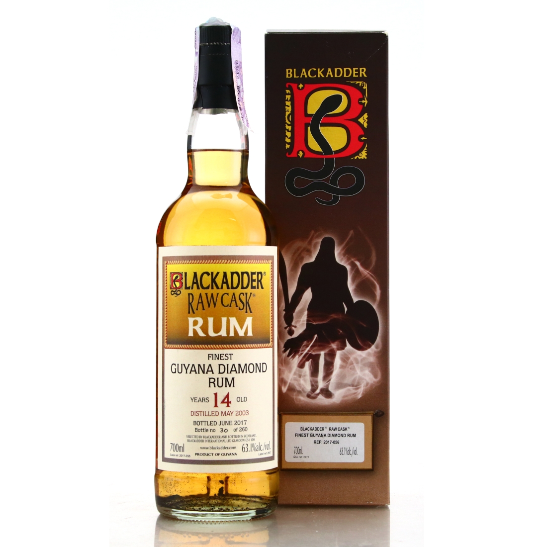 Diamond 2003 Blackadder 14 Year Old Raw Cask
