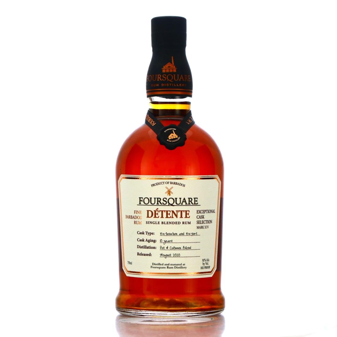 Foursquare 10 Year Old Detente 75cl / US Import
