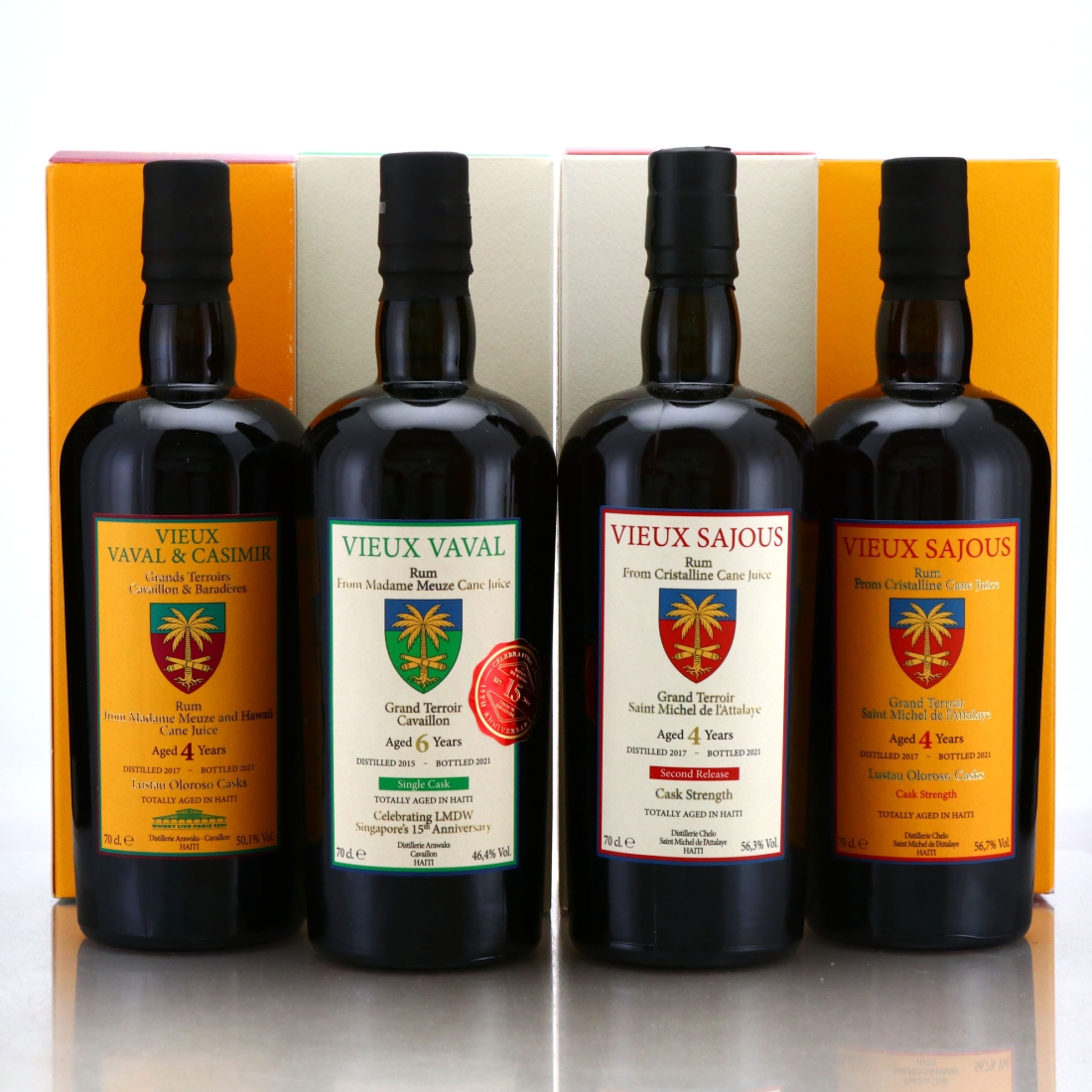 Vieux Vaval, Sajous & Casimir Velier 4 x 70cl