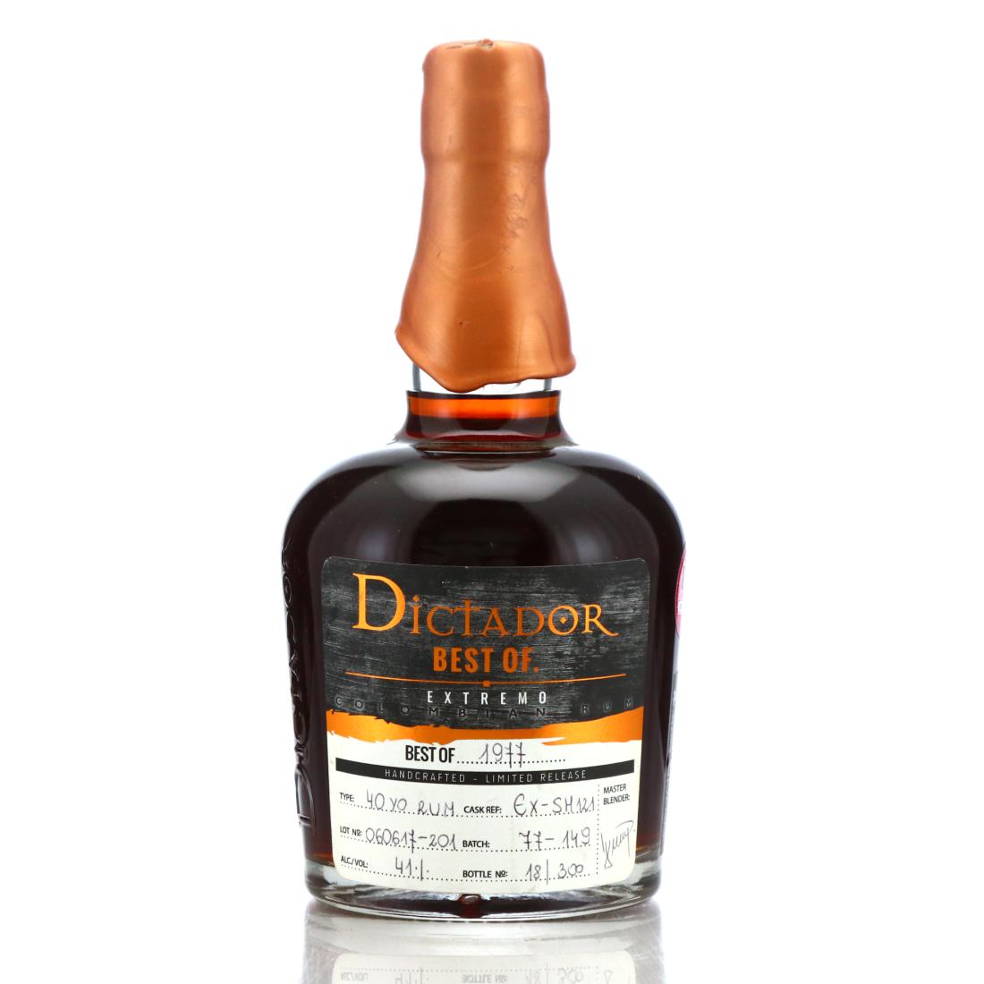 Dictador Best of 1977 40 Year Old Batch #149