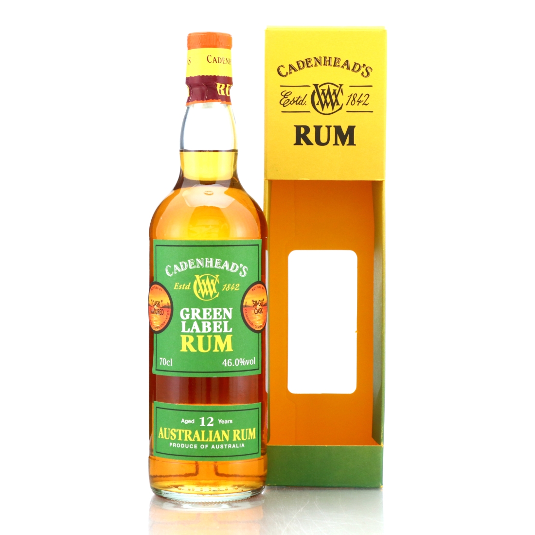 Australia Rum 12 Year Old Cadenhead's Green Label