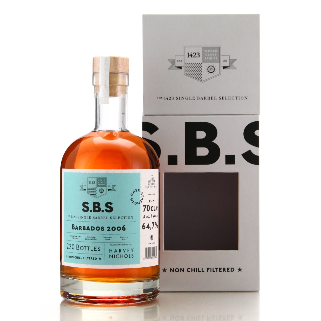 Barbados Rum 2006 The 1423 SBS / Harvey Nichols