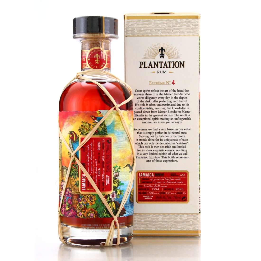 Image for Clarendon MMW 1994 Plantation 26 Year Old Extreme No.4 75cl