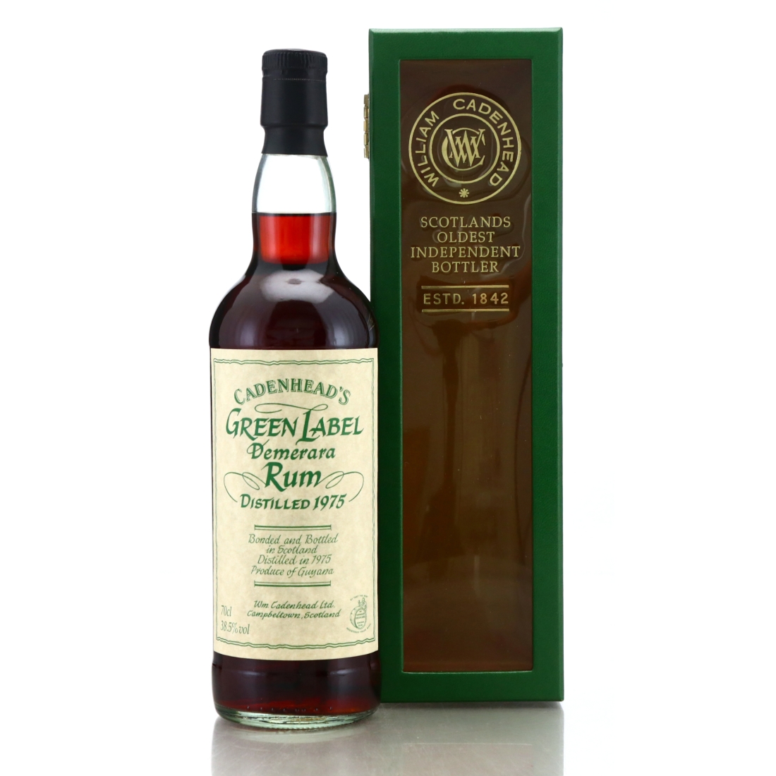 Image for Demerara Rum 1975 Cadenhead's Green Label 2012