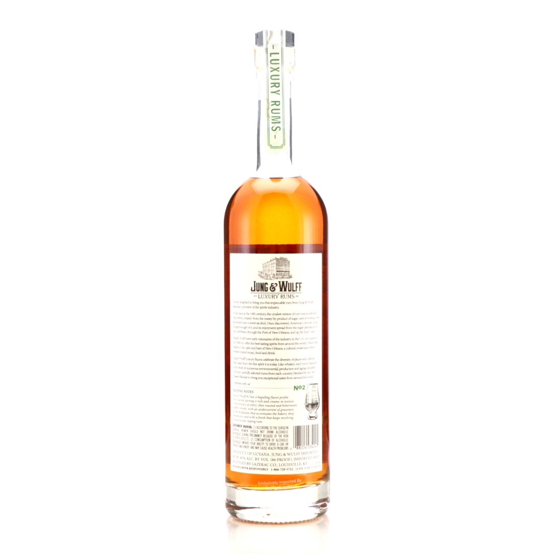 Image for Guyana Rum Jung and Wulff Luxury Rum No.2 - 2020 Release