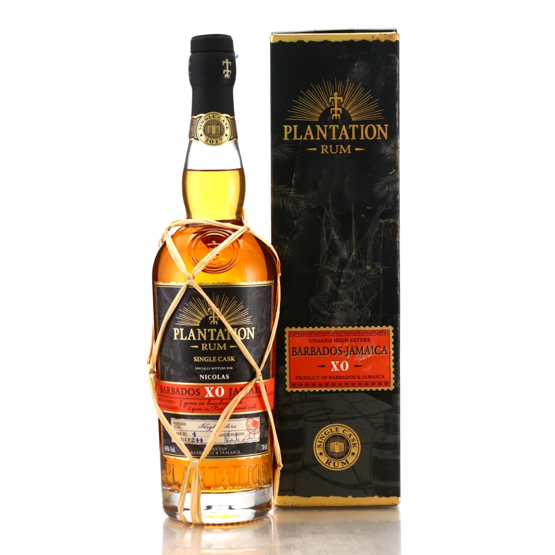 Barbados-Jamaica XO Plantation Single Cask #4 / Nicolas